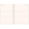 Ημερολόγιο ημερήσιο The Writing Fields Elegant Soft 1070B 17x24cm 2023 με λάστιχο εξώφυλλο ανάγλυφη αίσθηση Latte